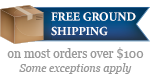Free ground shipping on orders over $99.99.