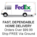 Fast, dependable home delivery via FedEx